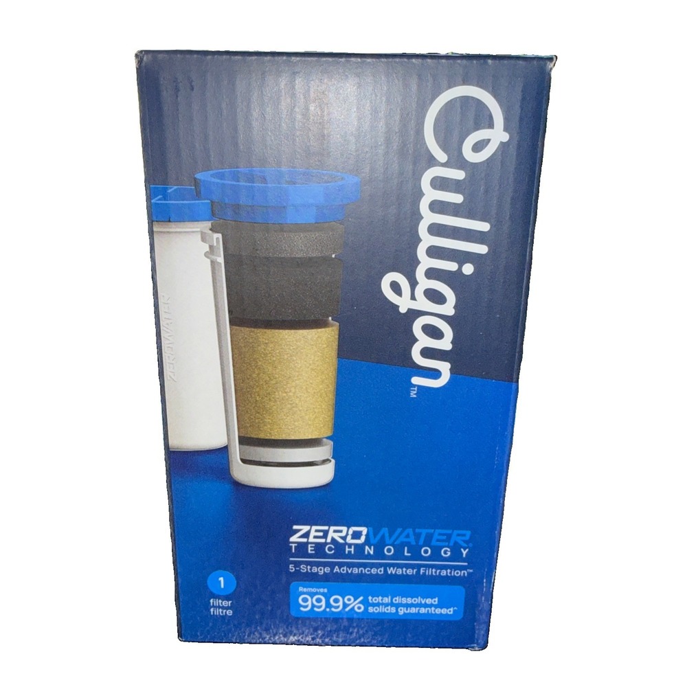 Culligan Pitcher Replacement Filter with ZeroWater Technology Sealed Box 1 pk